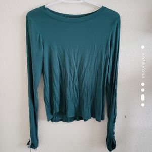 Green long sleeve shirt